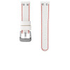 Watch strap TW Steel TWB39 / TW39 Leather White 22mm